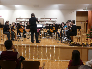 Praznični nastop orkestrov GŠ Tolmin