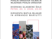 POMLADNI KONCERT, Pihalni orkester Tolmin in Mladinski pihalni orkester